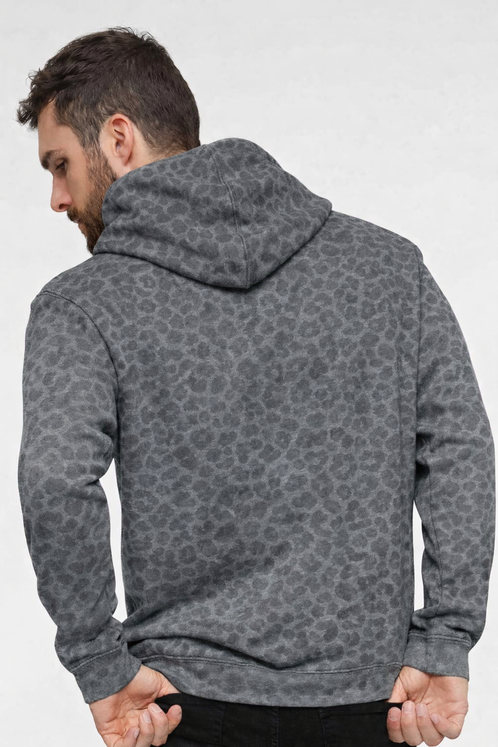 STAKD LEOPARD ADULT HOODIE